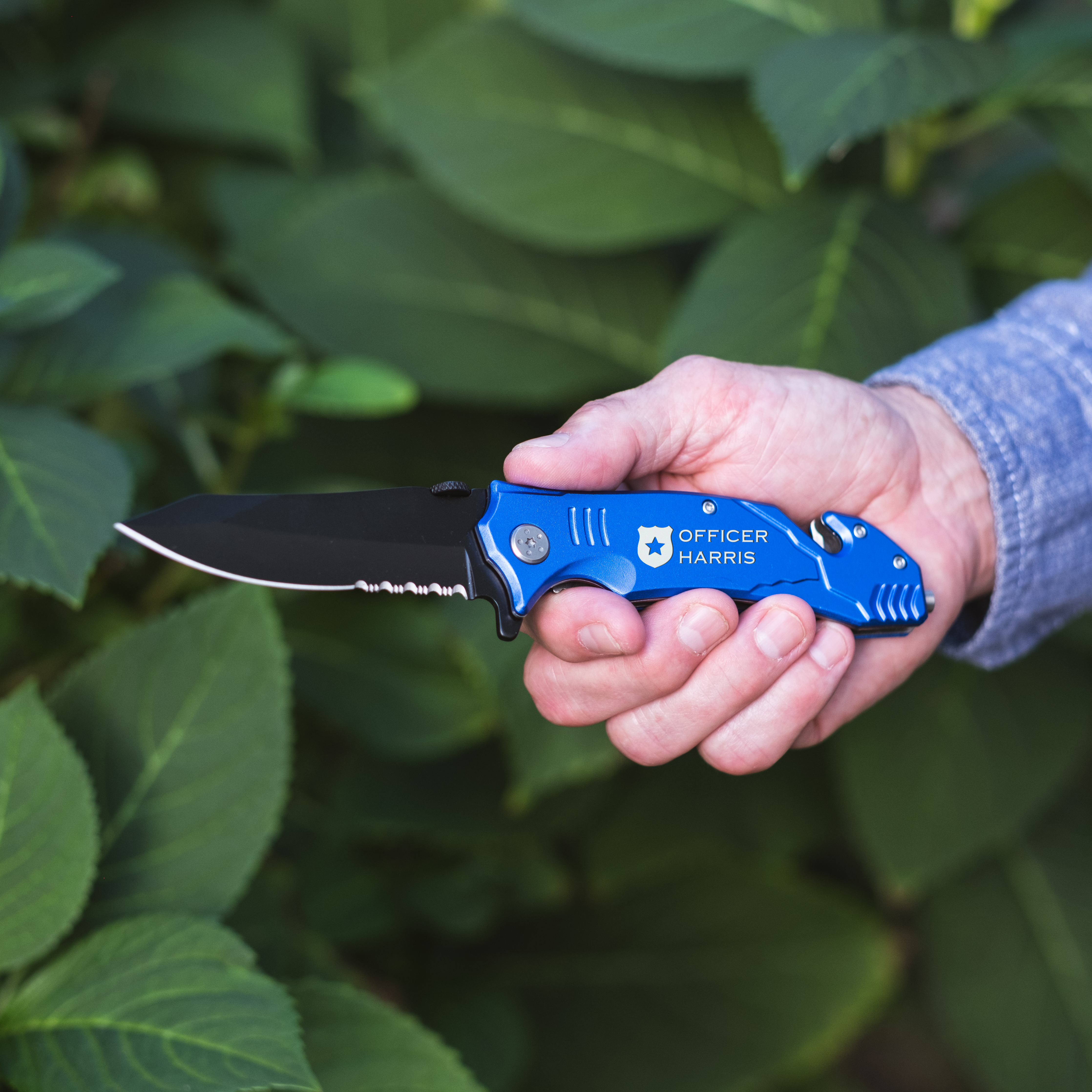 4.5” Blue Rescue Knife