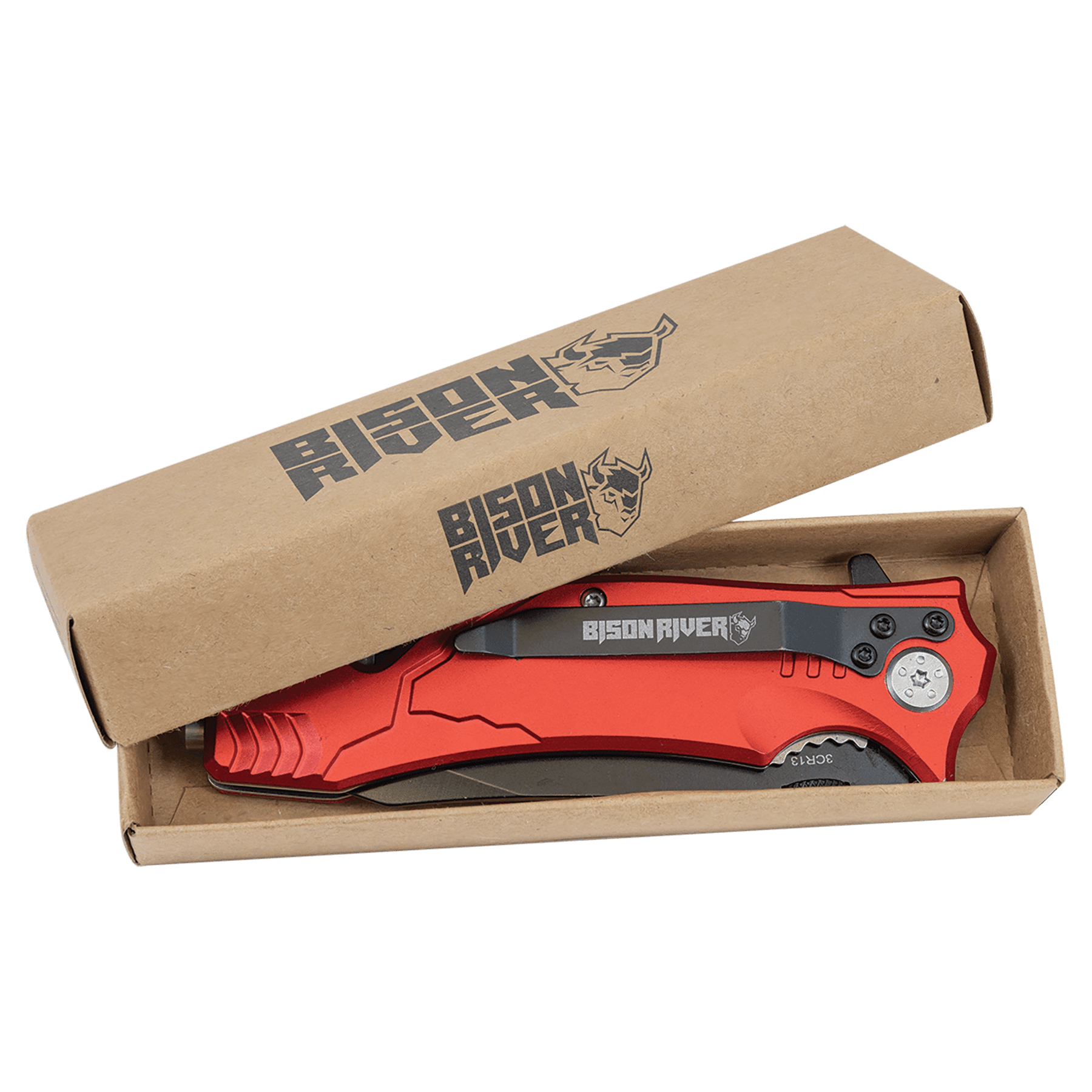 BR1003 - 4.5” Red Rescue Knife