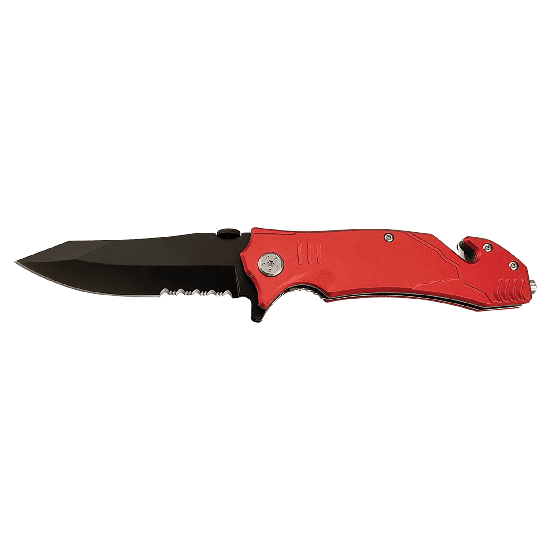 BR1003 - 4.5” Red Rescue Knife