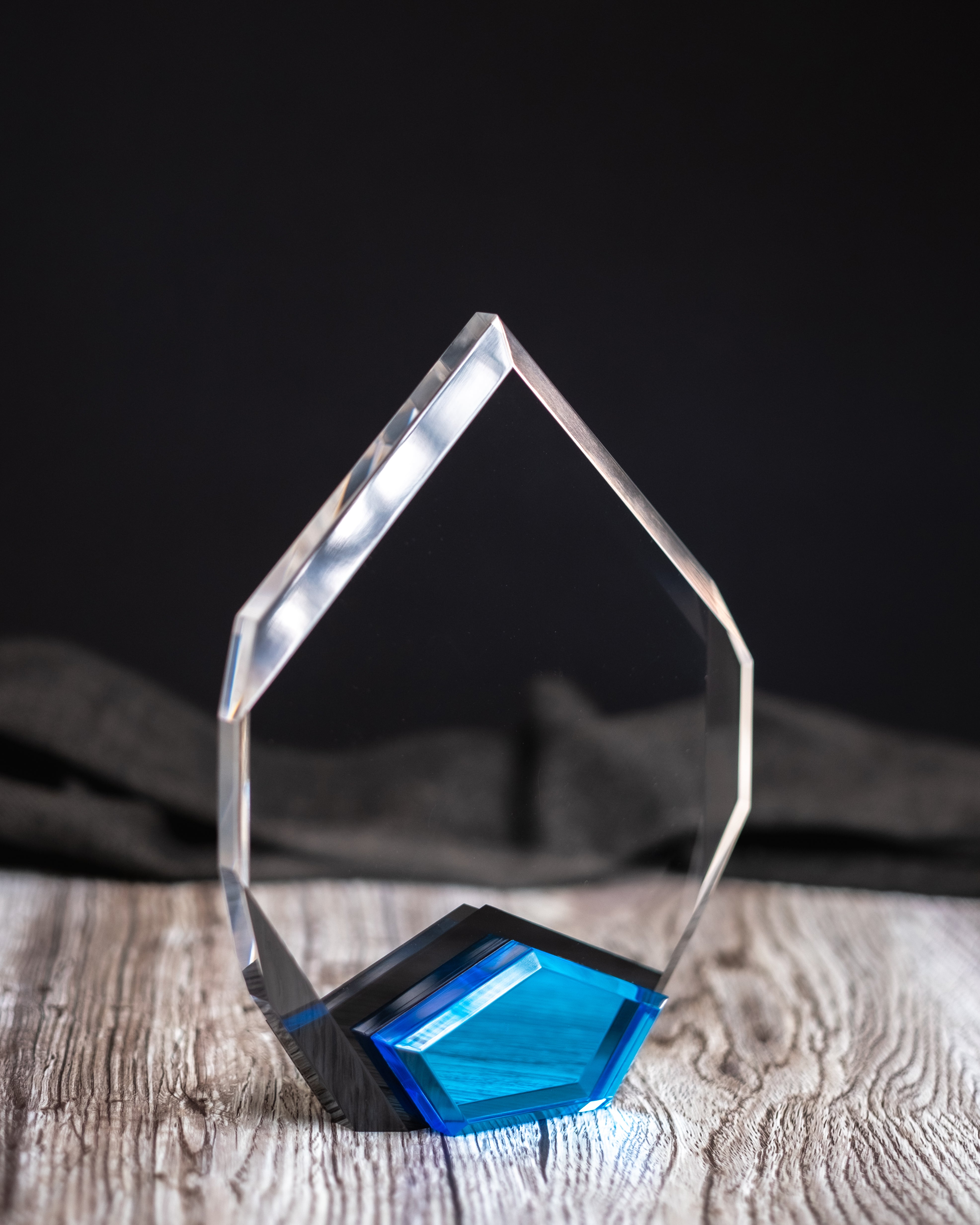 Blue Marquis Acrylic Award