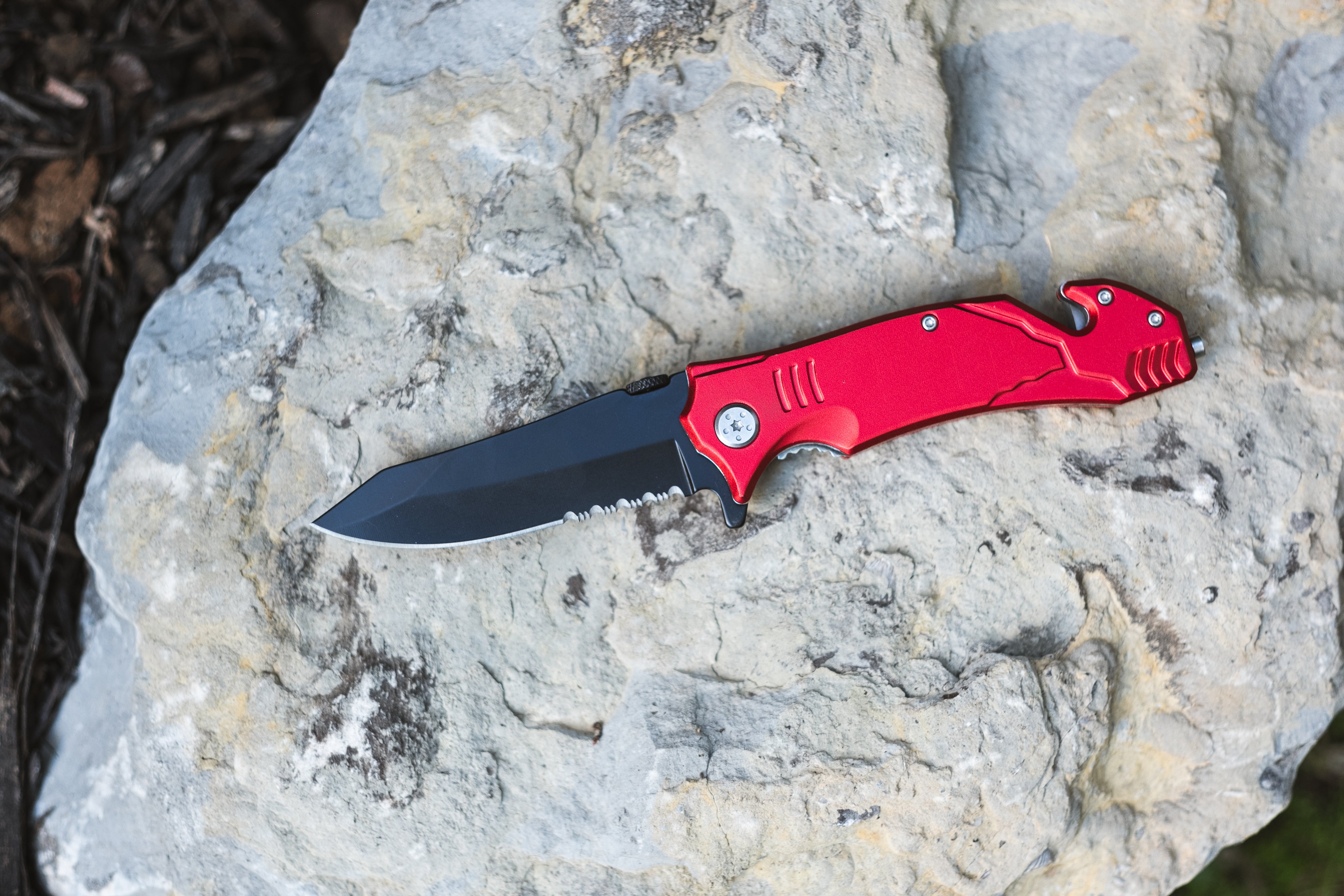 4.5” Red Rescue Knife