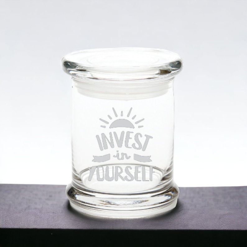 Glass Jars With Lid, Custom Candy Glass Jar, Decorative Glass Jars
