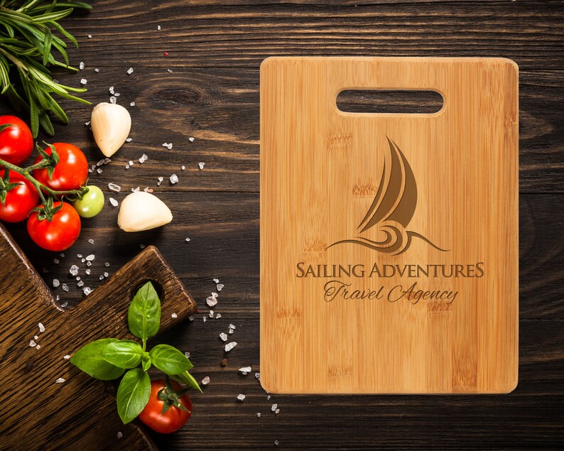 Bamboo Cutting Boards, Custom Cutting Board with Kitchen Accessories