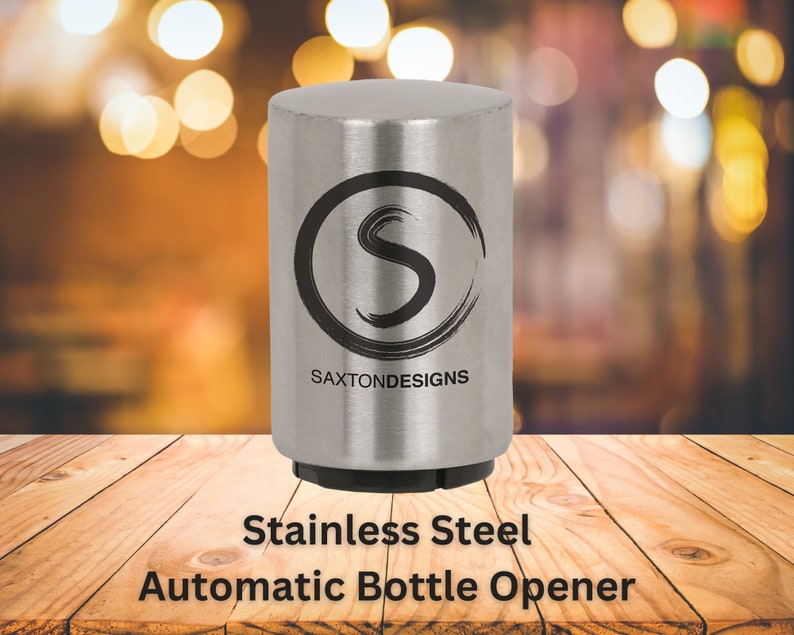 Automatic Bottle Opener, Stainless Steel Custom Bottle Opener