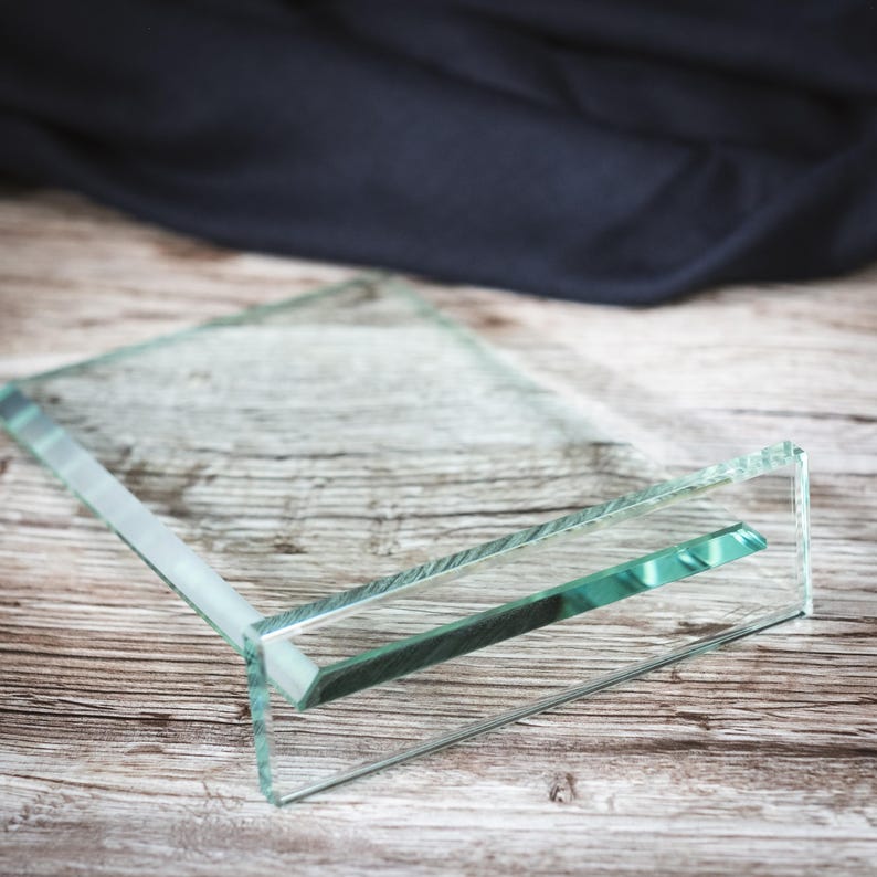 JGS61 - 7” Rectangle Jade Glass Award