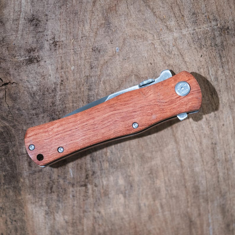 4.5” Wood Handle Knife